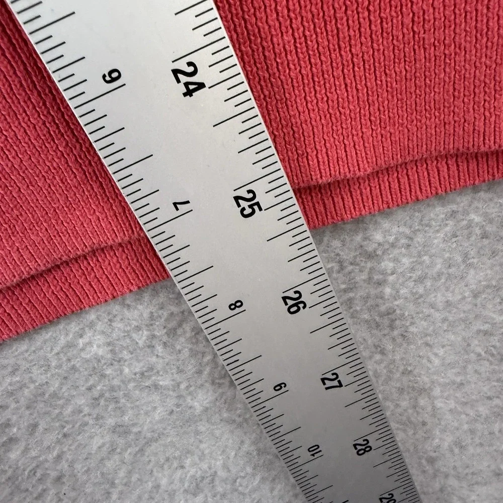 Polo‎ Ralph Lauren Mens Sweater Size Large Pima Cotton V Neck Vibrant Hot Pink
